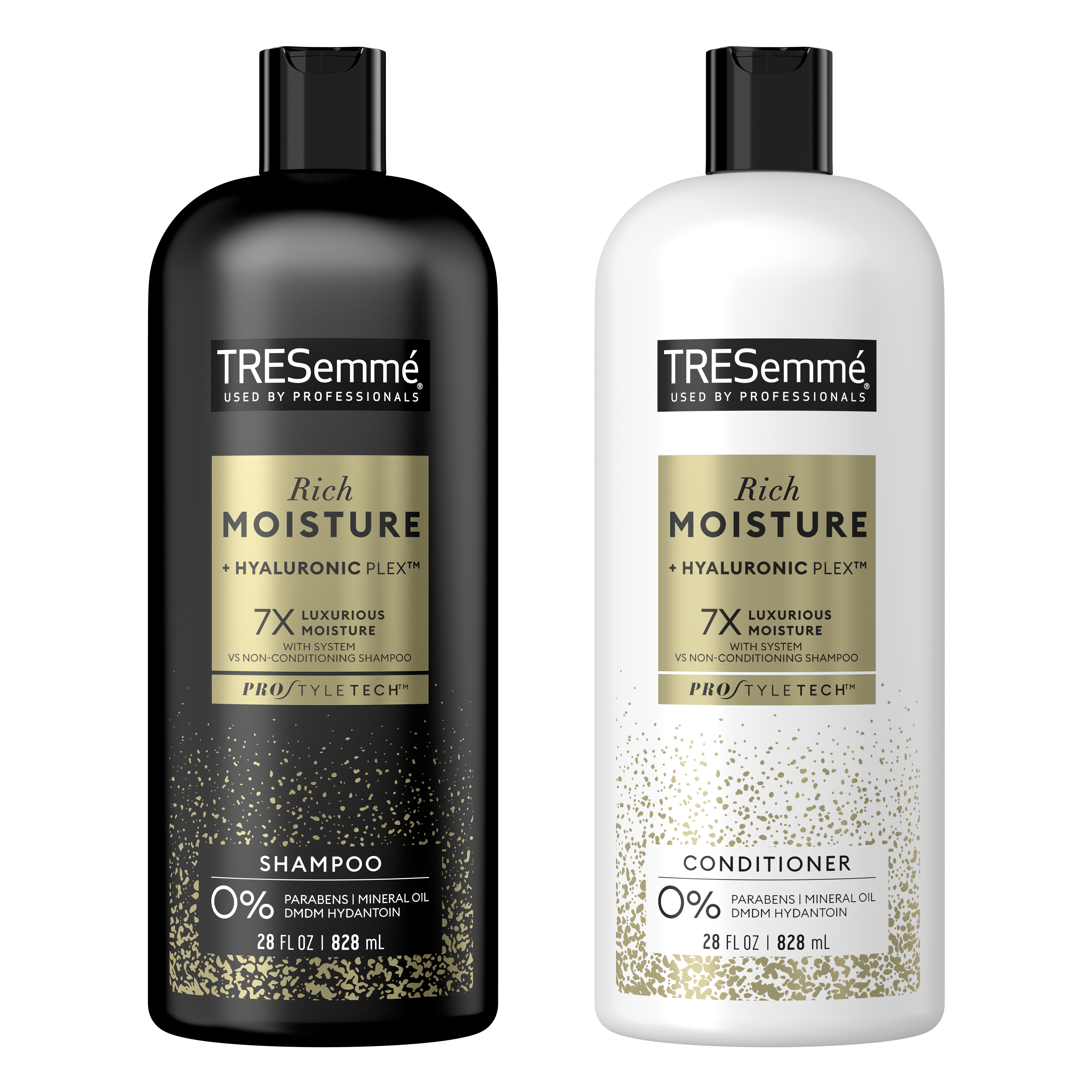 Tresemme Rich Moisture Rich Moisture Shampoo and Conditioner, 28 oz, 2 Count - image 1 of 10