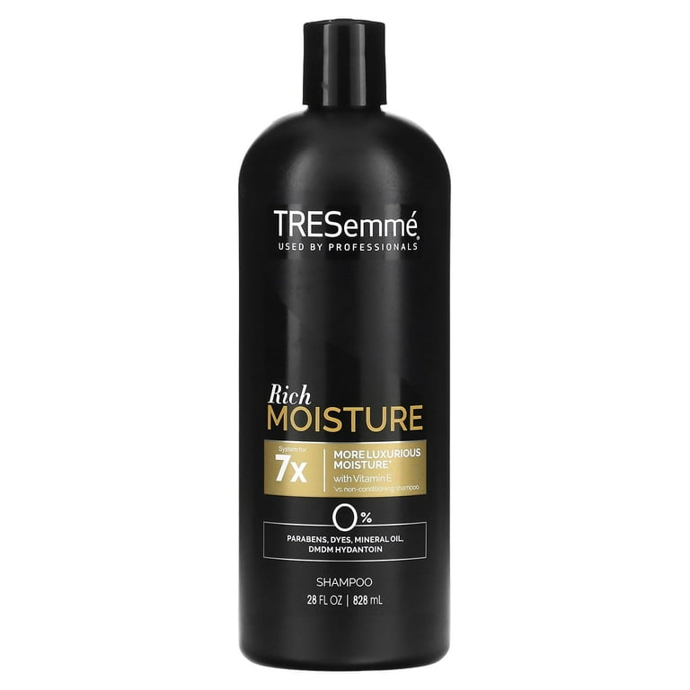 Tresemme, Rich Moisture Shampoo, 28 fl oz (828 ml) - Walmart.com