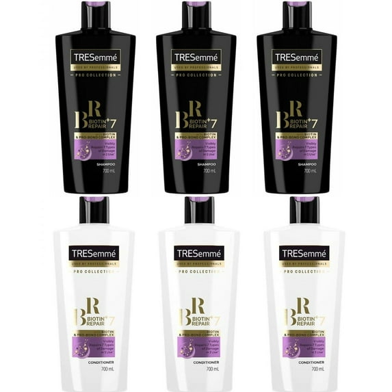 Tresemme Shampoo & Conditioner Repair & Protect Biotin 7 for Damaged Hair 23.7oz