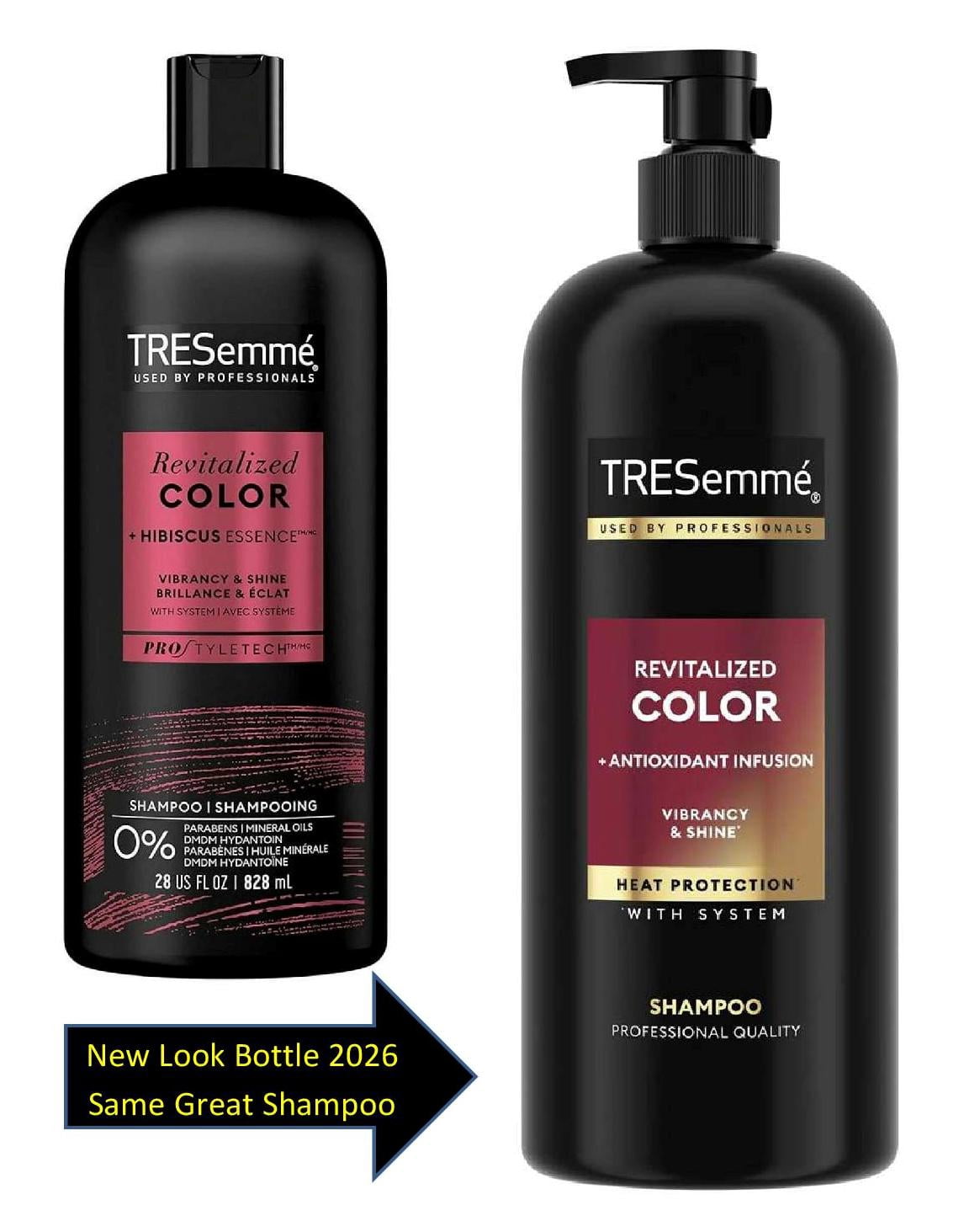 Tresemme Shampoo Revitalized Color 28oz (Pack of 3) - Walmart.com