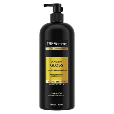 Tresemme Lamellar Shampoo for Women Glossy Hair Brilliant Gloss & Sleek Finish, 28 oz