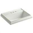 thumbnail image 1 of Tresham Rectangle Self-Rimming Lavatory with 4" Centers, Dune, 1 of 2