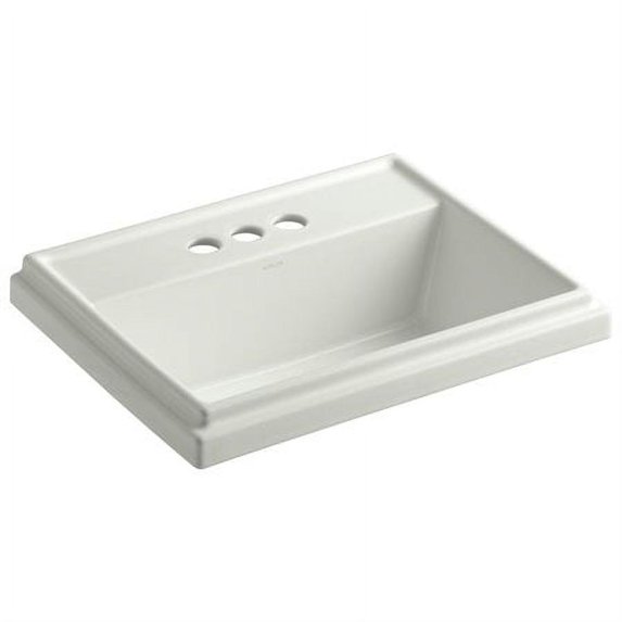 Tresham Rectangle Self-Rimming Lavatory with 4" Centers, Dune