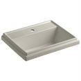 thumbnail image 1 of Tresham Rectangle Self-Rimming Lavatory with Single-Hole Drilling, Sandbar, 1 of 2
