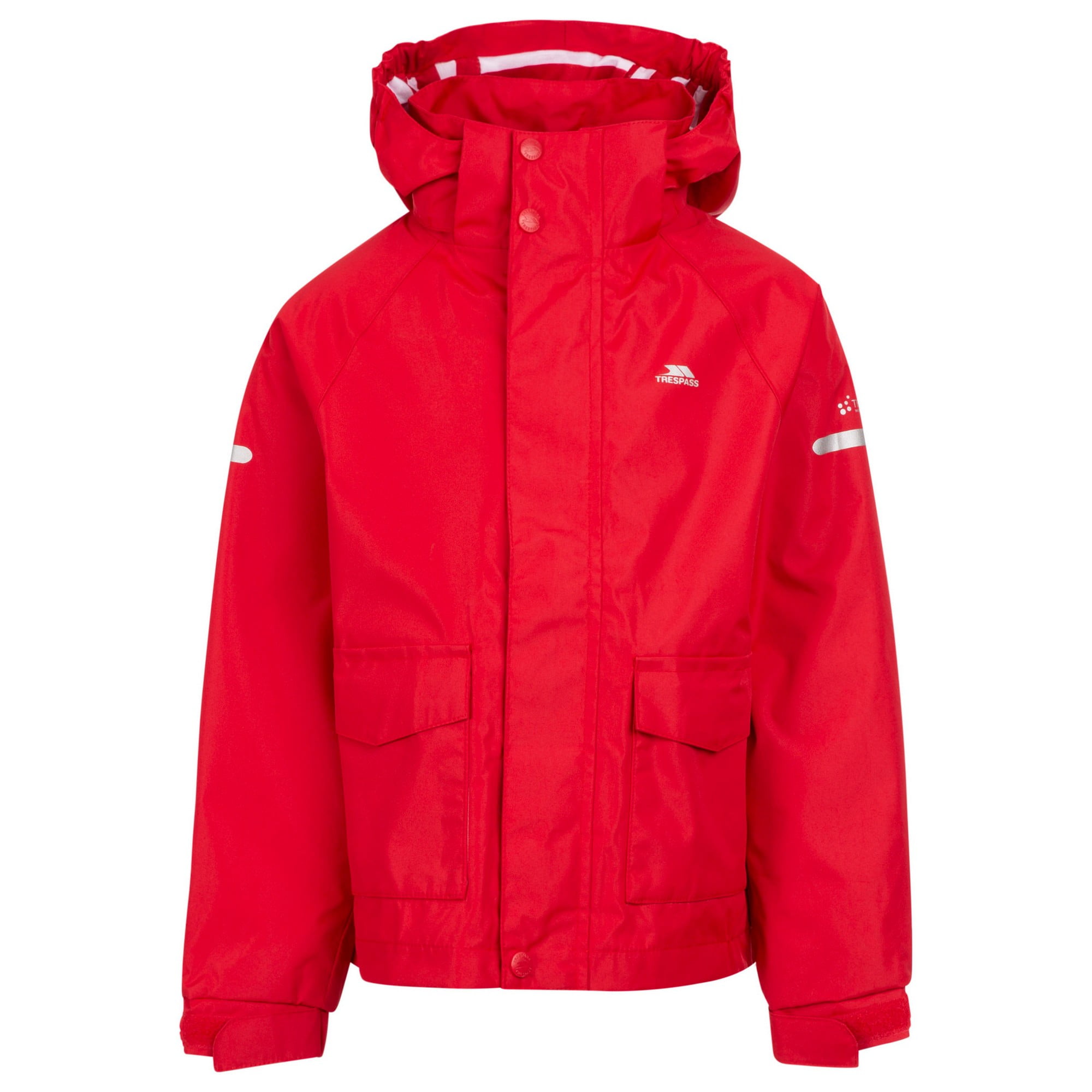 Trespass Boys Bieber Hooded Fleece Jacket (Blue) | Bol