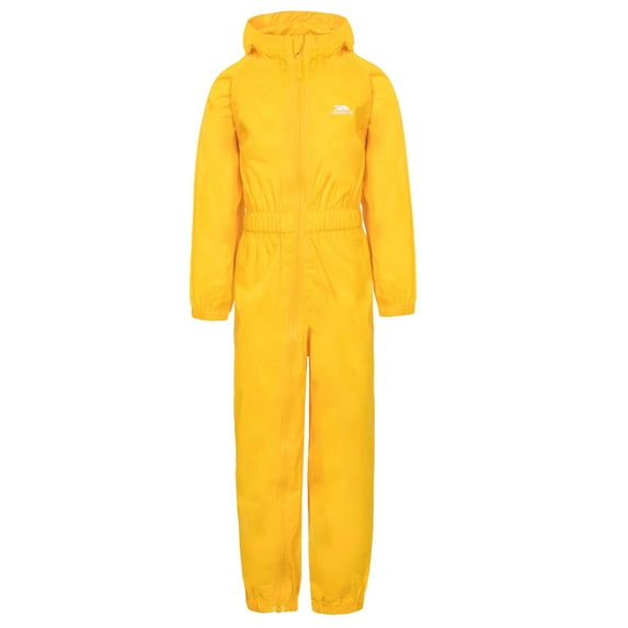 Trespass Boys/Girls Button Rain Suit