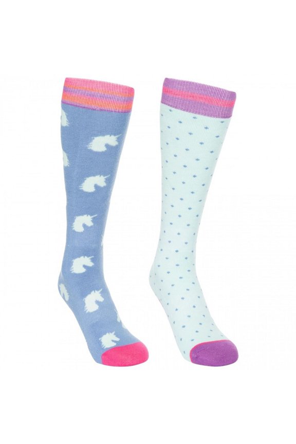 Kids/Childrens Replicate Ski Tube Sock (Pack Of 2)