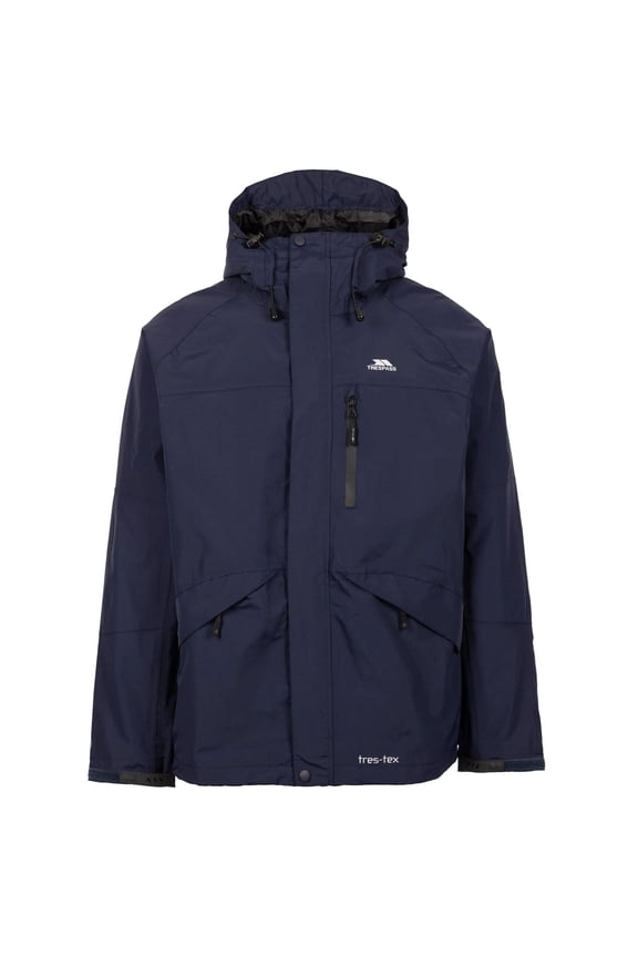 Mens Corvo Hooded Full Zip Waterproof Jacket/Coat