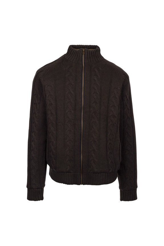 Mens Dipton Knitted Jacket