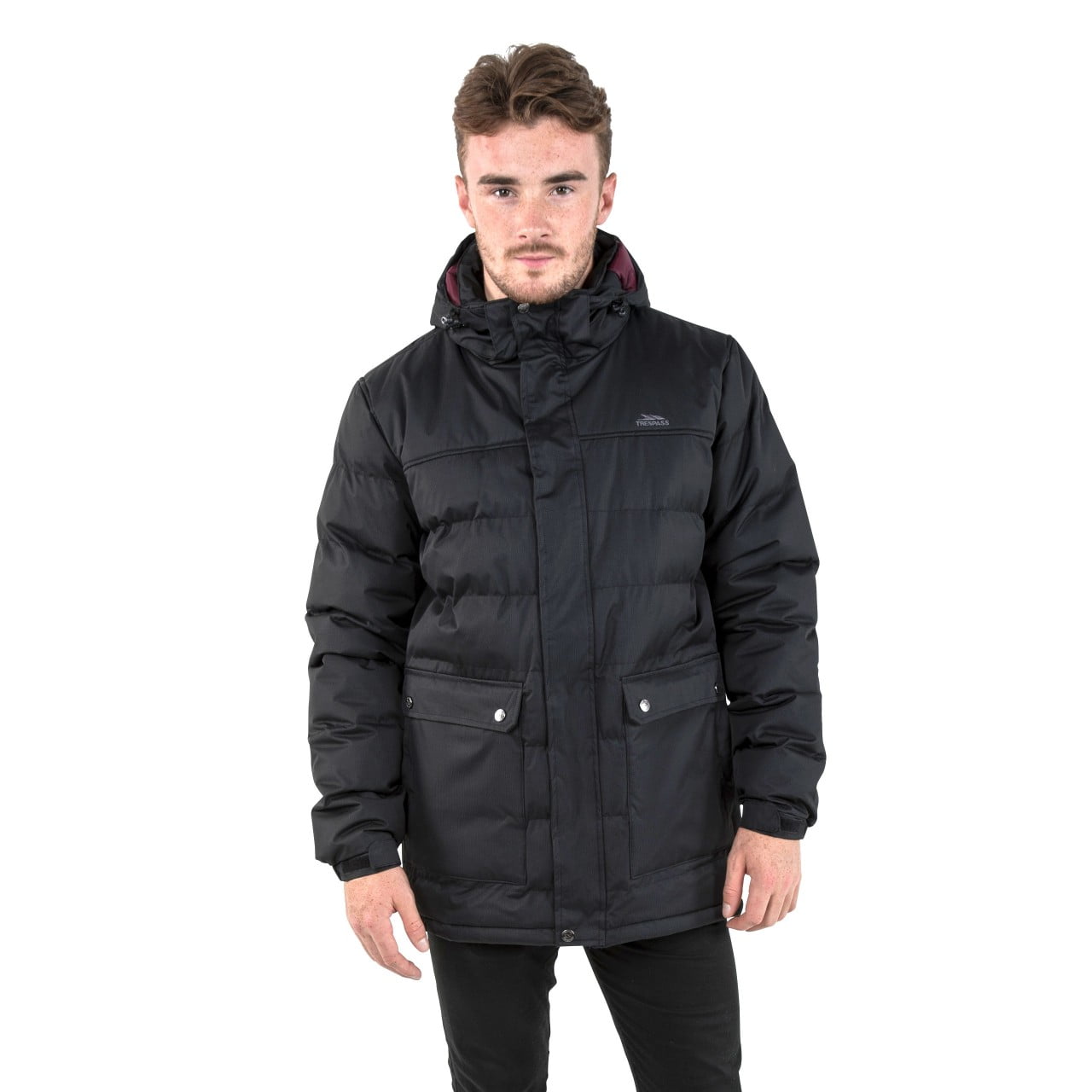 Men's Waterproof Padded Jacket Trespass Specter Kuwait Ubuy