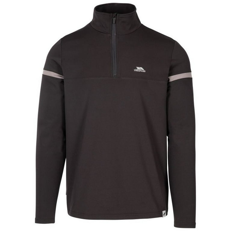 Trespass Mens Thomas Half Zip Active Fleece Top Walmart