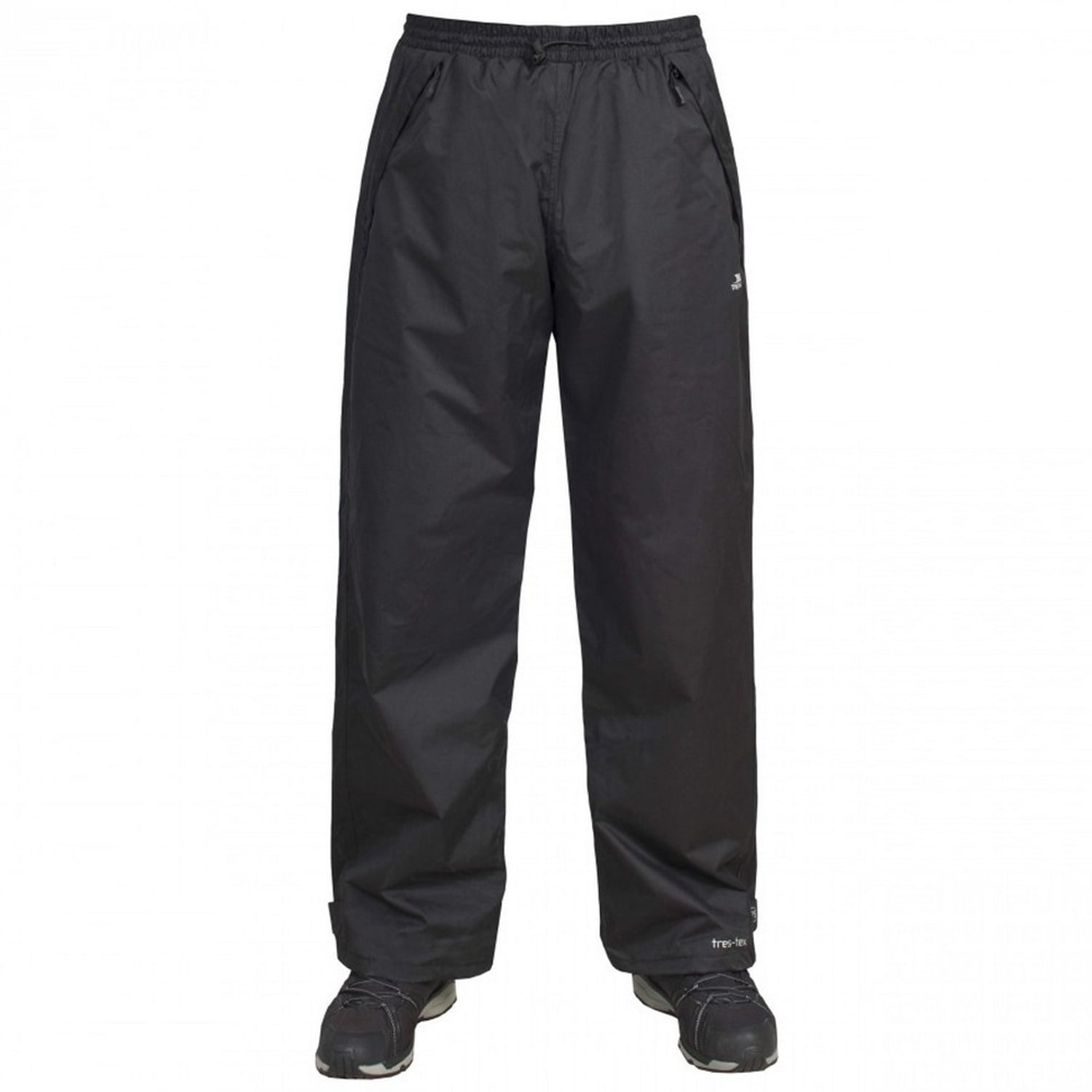 Trespass Men's Toliland Waterproof & Windproof Trousers - 2000mm Waterproof, Adjustable Leg Tabs