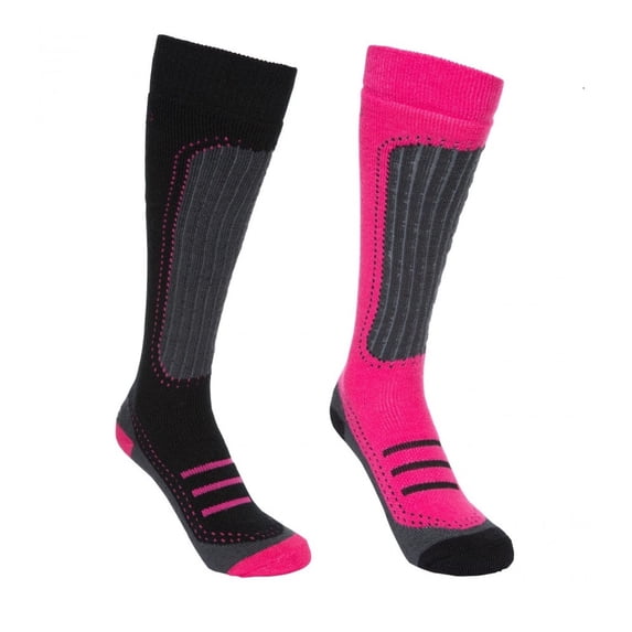 Trespass Womens Janus II Ski Socks (Pack Of 2)