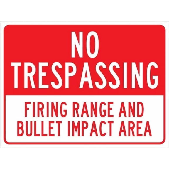 No Trespassing Firing Range And Bullet Impact Area Funny Vintage Tin Signs 8 X 12 Inch Wall Art Decor Iron Poster For Home Farmhouse Bar Cafe Yard Indoor Outdoor Gift