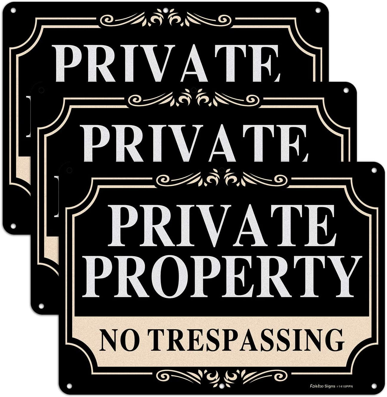 Buy Metal Triangle Sign Reflective & Durable Aluminum - View #14