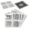 thumbnail image 1 of Tress Trap - Disposable Drain Mesh Stickers, Hair Catcher for Bathroom & Bathtub - Sink Drain Strainer, Bathtub Hair Catcher for Drain, Easy to Use & Replace Shower Hair Drain Catcher (80), 1 of 5