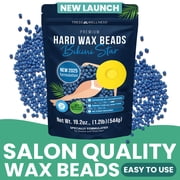 Tress Wellness Hard Wax Beads for Bikini & Brazilian Hair Removal for Men & Women, 19.2 oz