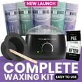 thumbnail image 1 of Easy-to-Use At-Home Black Waxing Kit by Tress Wellness - Hair Removal Wax Kit with Silicone Bowl for Men and Women - Salon-Quality Hard Wax, 1 of 13