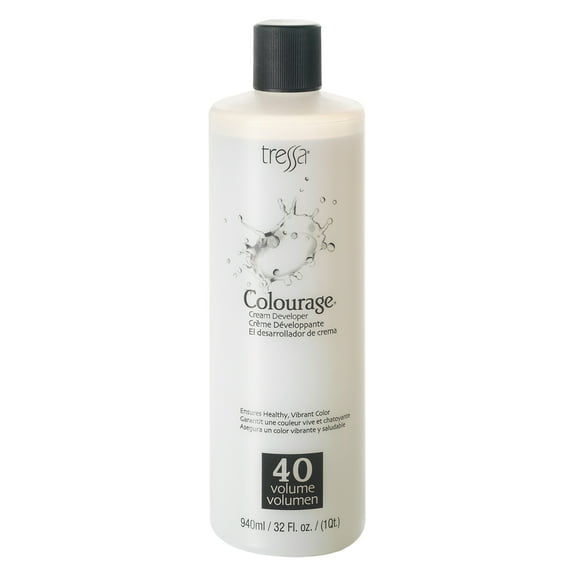Tressa Colourage Developer, Hair Color Cream Developer, 40 Volume, 32 oz