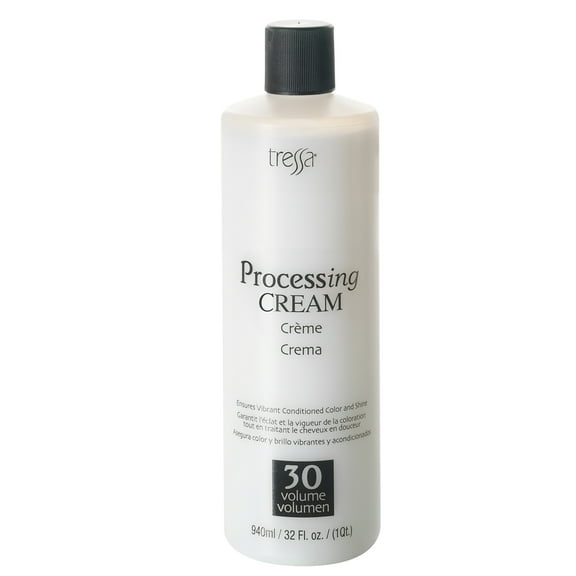 Tressa Processing Cream Developer, Hair Color Developer, 30 Volume, 32 oz