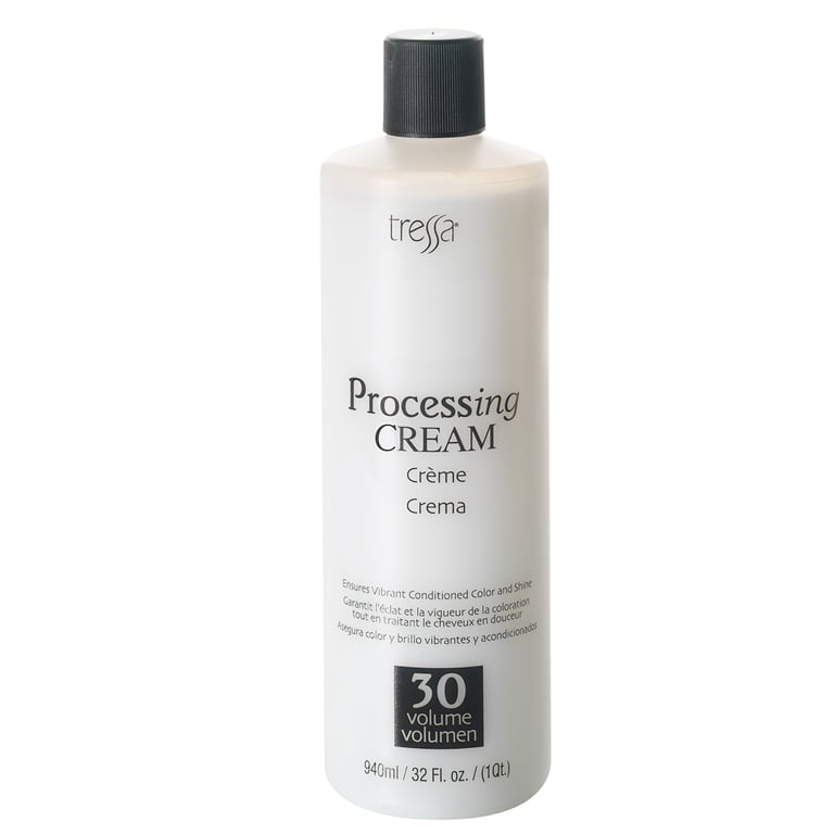 Tressa Processing Cream Developer, Hair Color Developer, 30 Volume