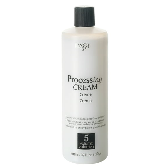 Tressa Processing Cream Developer, Hair Color Developer, 5 Volume, 32 Oz