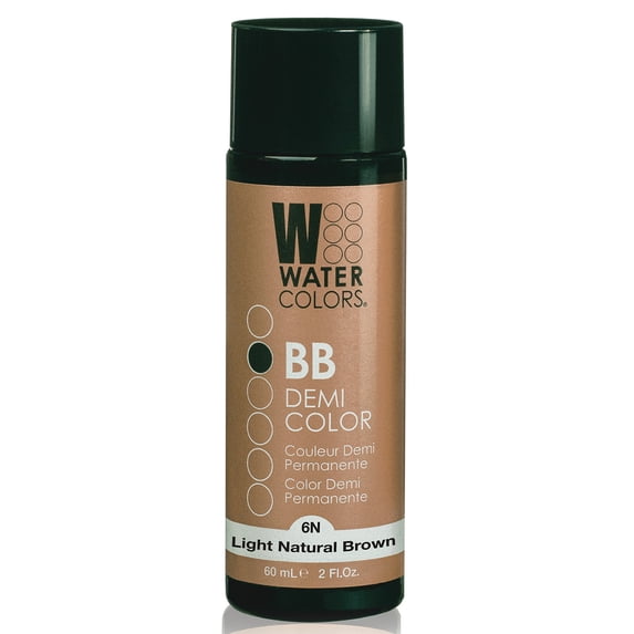 Tressa Watercolors BB Demi-Permanent, 6N Medium Natural Brown, 2 oz