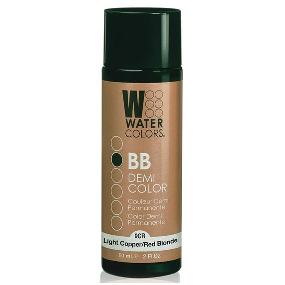 Tressa Watercolors BB Demi-Permanent, 9CR Light Copper Red Blonde, 2 oz