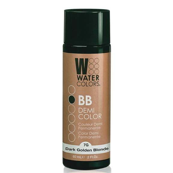 Tressa Watercolors BB Demi-Permanent Color, 7G Dark Golden Blonde, 2 oz
