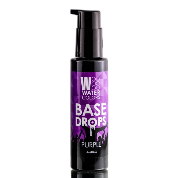 Tressa Watercolors Base Drops, Temporary Hair Dye Drops, Purple, 4 oz