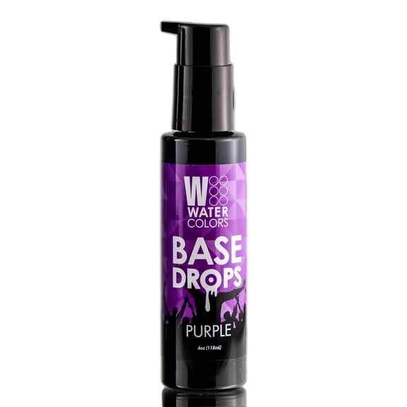 Tressa Watercolors Base Drops, Temporary Hair Dye Drops, Purple, 4 oz