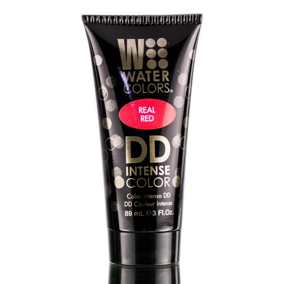 Tressa Watercolors DD Intense Color, Vibrant Hair Dye, Real Red, 3 oz