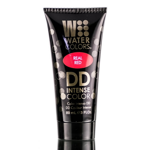 Tressa Watercolors DD Intense Color, Vibrant Hair Dye, Real Red, 3 oz