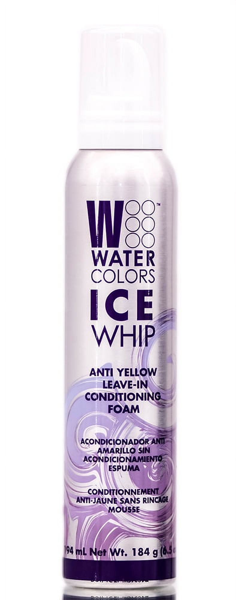 Tressa Watercolors Ice Whip Leave-In Conditioning Foam, Hair Mousse, 6.5 oz