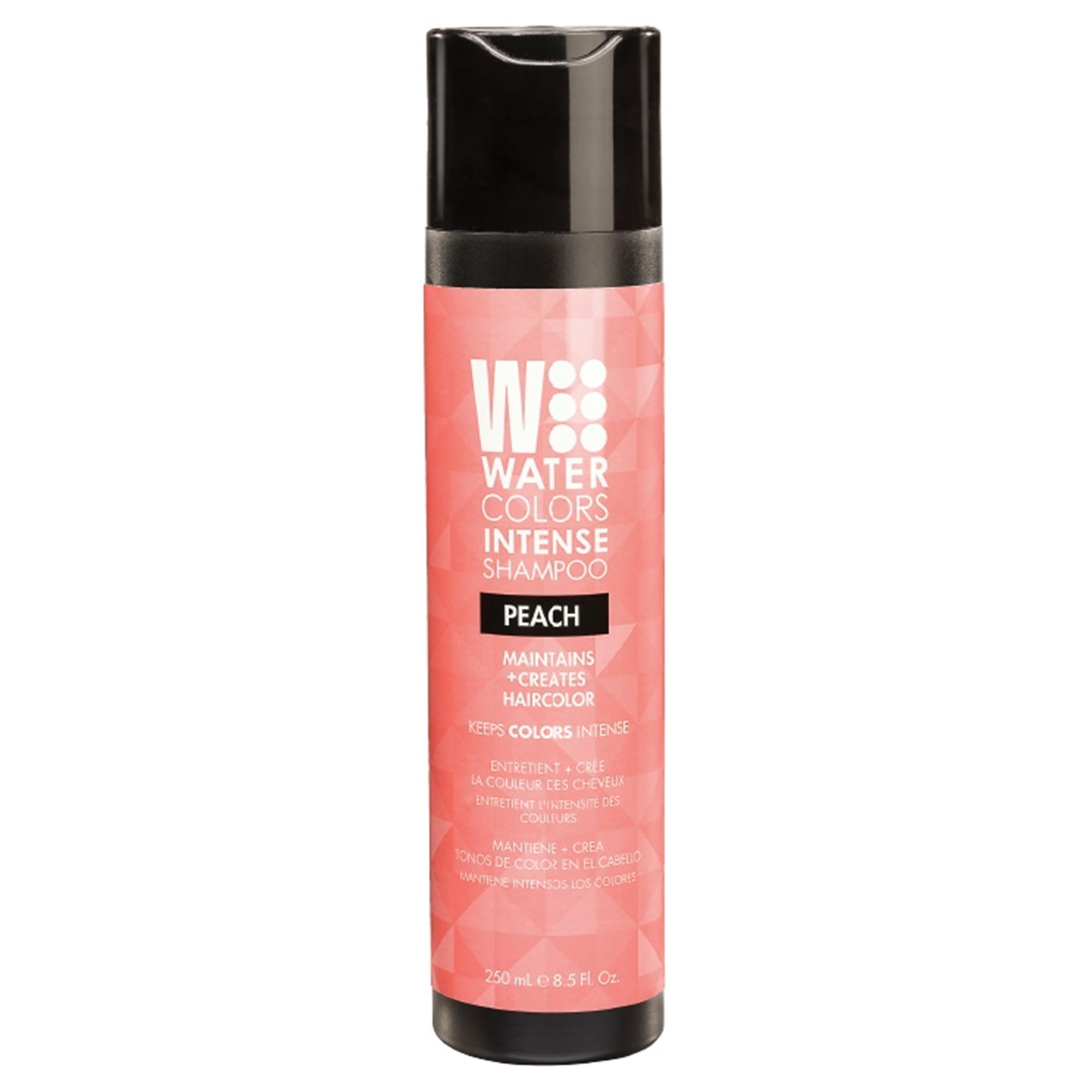 Tressa Watercolors Intense Shampoo, Color Depositing, Peach, 8.5 oz
