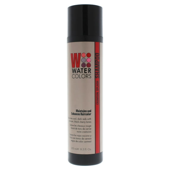 Tressa Watercolors Maintenance Shampoo - Crimson Splash - 8.5 oz Shampoo