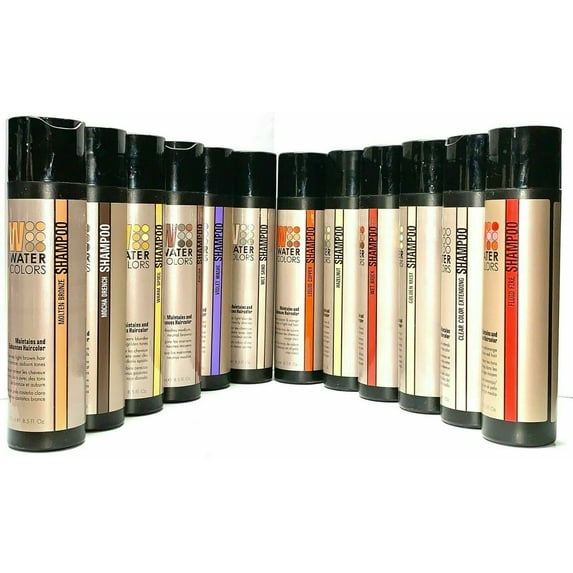 Tressa Watercolors Water Colors Color Maintenance Shampoo 8.5oz - YOU CHOOSE ( Styling Effect:Black Coffee;)