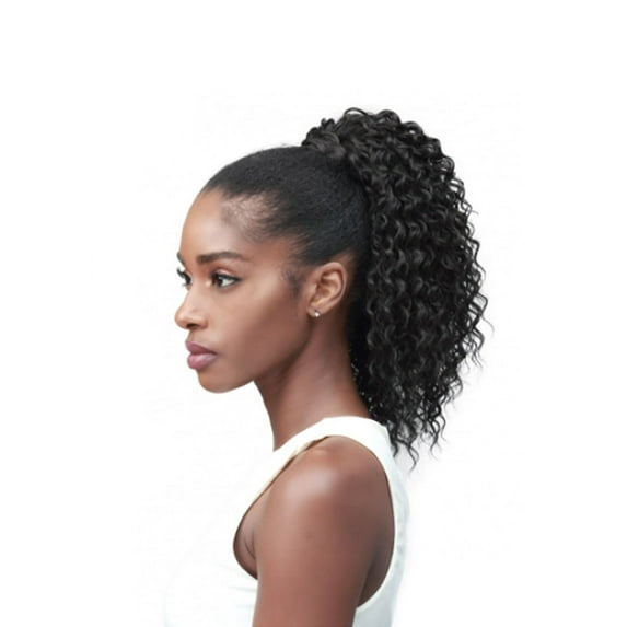 Tressup Ponytail Water Wave 14" By Bobbi Boss / Natural Black / 14 INCH Beauty Supply Products