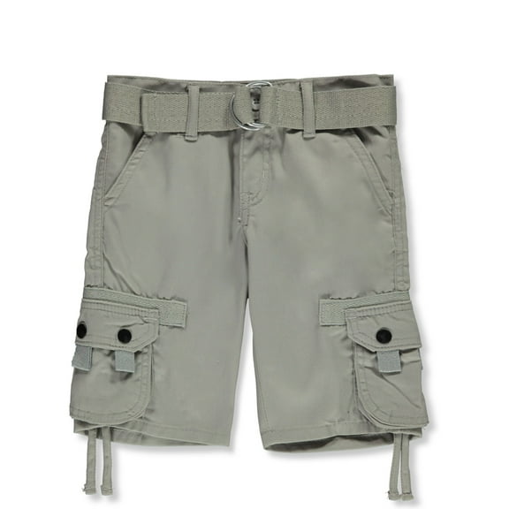 Trestles Supply Co. Boys' Twill Cargo Shorts Color: gray Size: 5