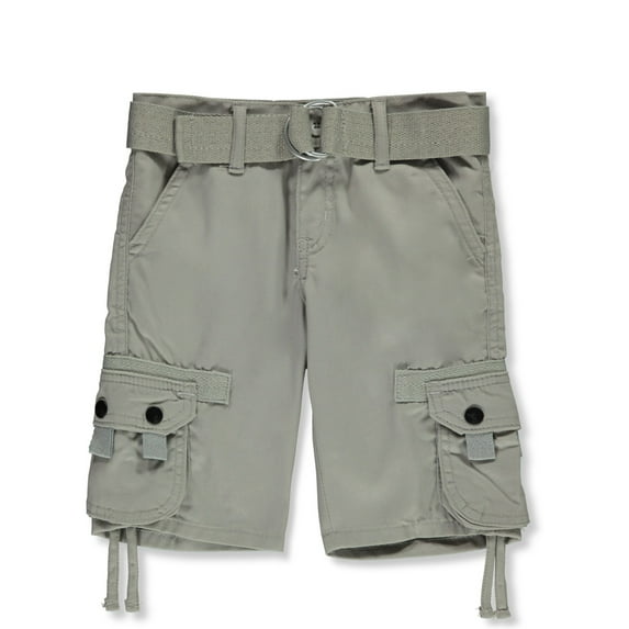 Trestles Supply Co. Boys' Twill Cargo Shorts Color: gray Size: 7