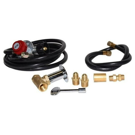Tretco  120 in. Adjustable Regulator Firepit Connection Kit, Nylon