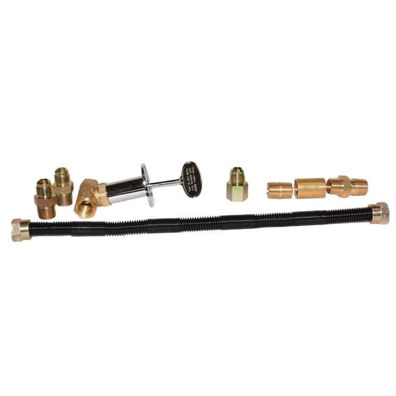 Tretco BK3P-18LP 18 x 0.5 in. Firepit Pro Connection Kit Liquid Propane