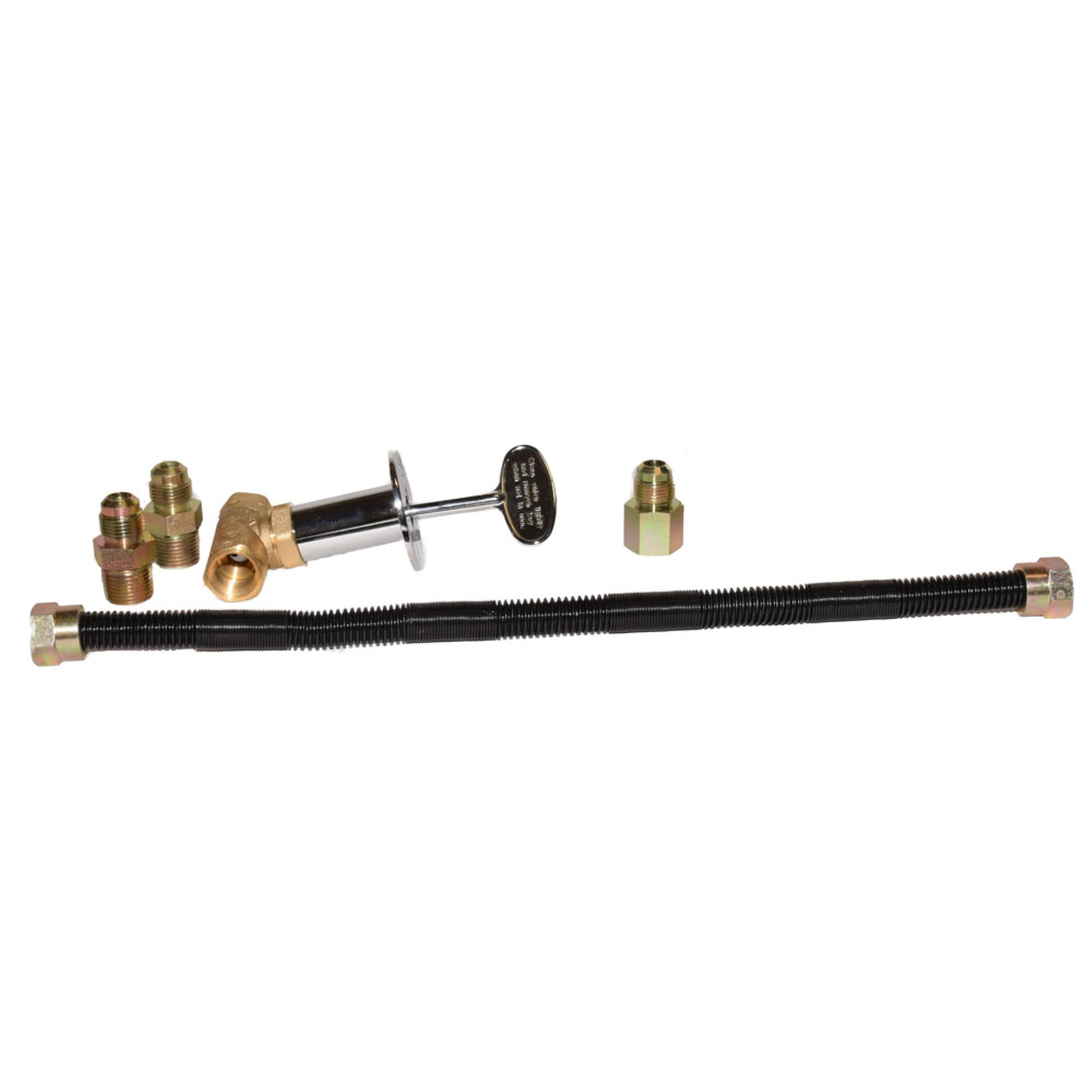 Tretco BK3P-18NG 18 x 0.5 in. Firepit Pro Connection Kit Natural Gas
