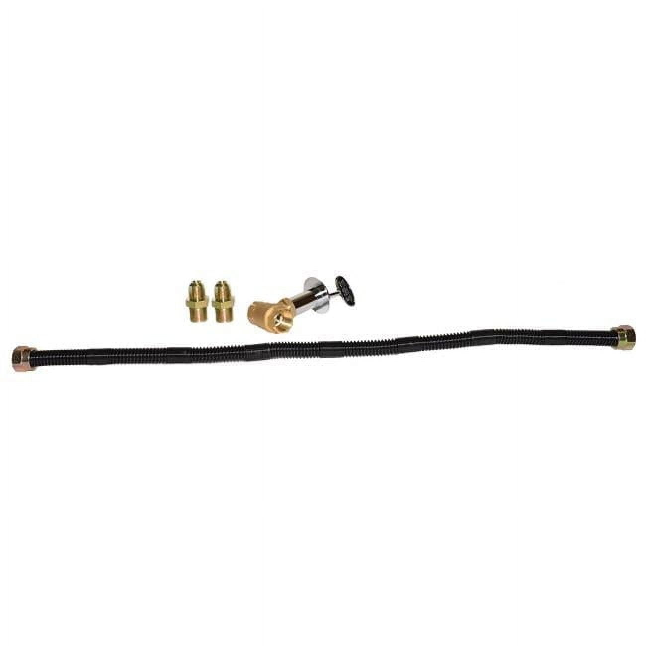 Tretco BK3PHC30-NG 30 x 0.5 in. Hazard Class Firepit Pro Connection Kit Natural Gas
