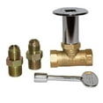 thumbnail image 1 of Tretco DR-BVP-5 0.5 in. Chrom Keyed Ball Valve, 1 of 1