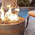 thumbnail image 1 of Tretco  Wine Barrel Fire Pit - Rust, 1 of 5