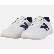 Tretorn Men's Size 8 Dennis Classic Sneaker, White / Navy, New in Box
