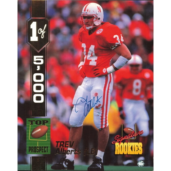 Trev Alberts Autographed Signature Rookies 8x10 Photo Nebraska Cornhuskers SKU #257327