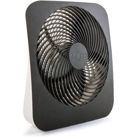 Treva 10'' 2-Speed Battery Powered Portable Desktop Fan