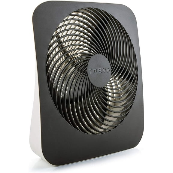 Treva 10'' 2-Speed Battery Powered Portable Desktop Fan